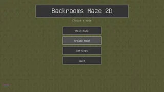 Скриншот 1 к игре Backrooms Maze 2D