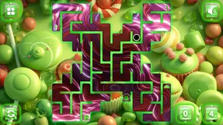 Скриншот 4 к игре Sweetie Candy Maze: Green Apple