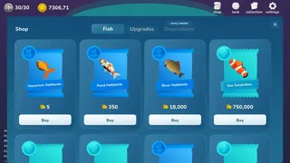 Скриншот 2 к игре Just Fish: Idle Aquarium