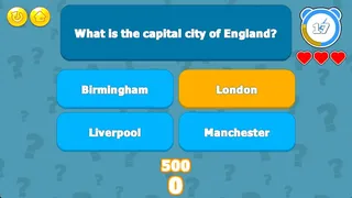 Скриншот 1 к игре Capital Cities Trivia