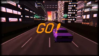 Скриншот 1 к игре Drift Highway: Retro Console Edition