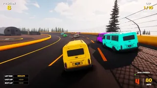 Скриншот 1 к игре Big BEAUTIFUL Van Derby Racing