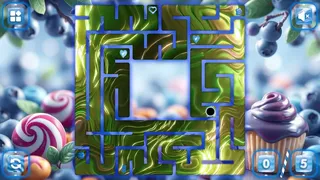 Скриншот 2 к игре Sweetie Candy Maze: Blueberry