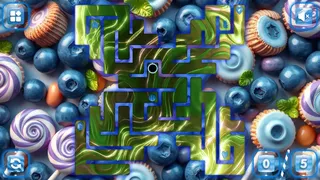 Скриншот 4 к игре Sweetie Candy Maze: Blueberry