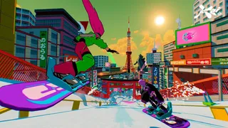 Скриншот 3 к игре HYPERyuki: Snowboard Syndicate