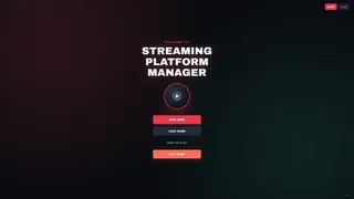 Скриншот 1 к игре Streaming Platform Manager