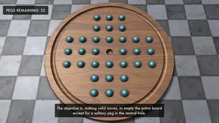 Скриншот 1 к игре Peg Solitaire Pro