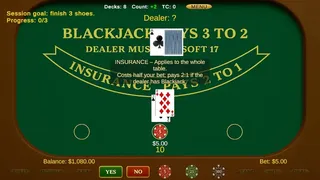 Скриншот 1 к игре Classic Blackjack