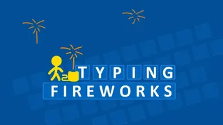 Скриншот 1 к игре Typing Fireworks