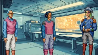 Скриншот 2 к игре Space Novel: Forsaken Cargo