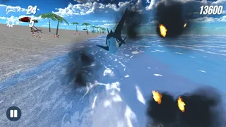 Скриншот 3 к игре Faster, Hungry Shark! Kill! Kill!