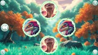 Скриншот 1 к игре Anime Dream Match: Reptiles
