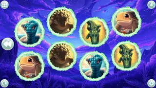 Скриншот 3 к игре Anime Dream Match: Reptiles