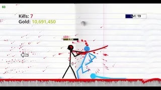 Скриншот 1 к игре Stickman Physics Battle Arena
