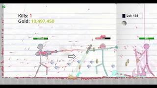 Скриншот 3 к игре Stickman Physics Battle Arena