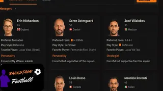 Скриншот 1 к игре Backstage Football