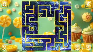 Скриншот 1 к игре Sweetie Candy Maze: Yellow Lemon