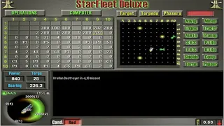 Скриншот 1 к игре Star Fleet Deluxe