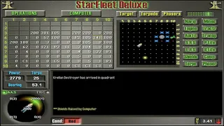 Скриншот 3 к игре Star Fleet Deluxe