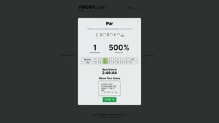 Скриншот 8 к игре FOGGY Golf
