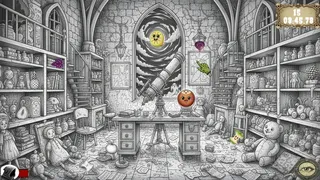 Скриншот 1 к игре Halloween Mystery: 100 Hidden Object Fruits