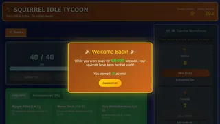 Скриншот 4 к игре Squirrel Idle Tycoon