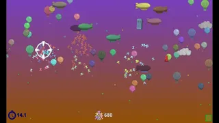 Скриншот 2 к игре Pop Balloons and Drop People