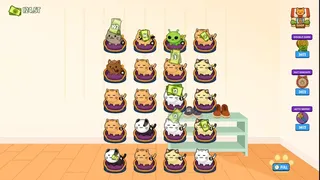 Скриншот 2 к игре Merge Cats Idle Evolution