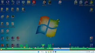 Скриншот 1 к игре Bitsies: I Caught a Strange Creature Roaming on My Desktop and Now I Raise Them in My Tiny Garden