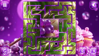 Скриншот 2 к игре Sweetie Candy Maze: Purple Grape