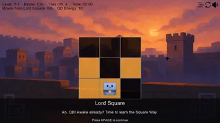 Скриншот 1 к игре QB Adventures: How to become a Qnight