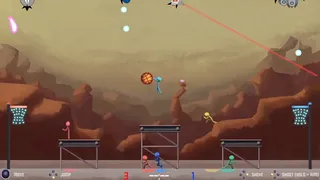 Скриншот 1 к игре Bullet Barrage Basketball