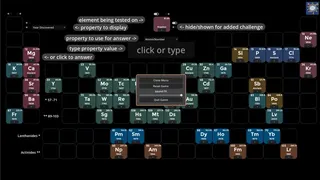 Скриншот 1 к игре Periodic Table Game