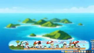 Скриншот 1 к игре Cozy~ Fishing Kitten 喵！一起摸鱼吧~