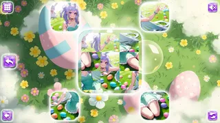 Скриншот 1 к игре Lovely Anime Puzzle: Easter