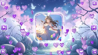 Скриншот 4 к игре Lovely Anime Puzzle: Easter