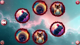 Скриншот 2 к игре Space Memory: Rodents