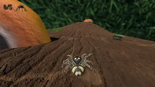Скриншот 2 к игре A little Jumpingspider's Garden Adventure (Day 1+2)