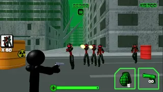 Скриншот 7 к игре Stickman Zombie Shooting 3D