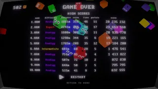 Скриншот 3 к игре Tetro Runner