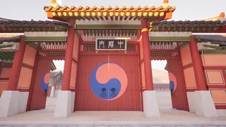 Скриншот 1 к игре A walk in Hwaseong Temporary Palace at night