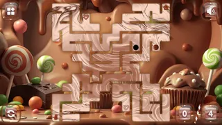 Скриншот 1 к игре Sweetie Candy Maze: Brown Chocolate