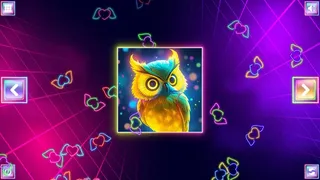 Скриншот 4 к игре Neon Fantasy: Owls