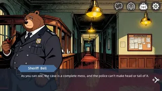 Скриншот 2 к игре The Wild Detective: The Hound of the Foggy City