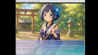 Скриншот 1 к игре Male Shrine Maiden Heart-Fluttering Short RPG