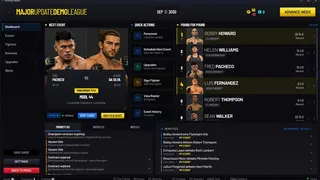 Скриншот 3 к игре Pound for Pound: MMA Promotion Simulator