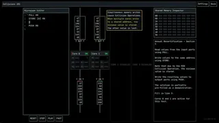 Скриншот 2 к игре LANE-4: A Dystopian Programming Thriller