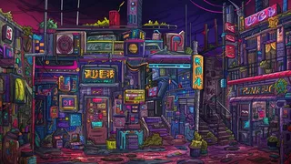 Скриншот 1 к игре 100 Neon Cats