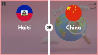 Скриншот 1 к игре Which Country Is Larger?