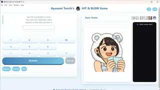 Скриншот 3 к игре 綾波てんちの　HIT&BLOW